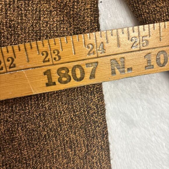 Vintage Men SILVERSILK Fancy Thick Sweater Jacket Zipper Pockets Mock Neck - Picture 7 of 10